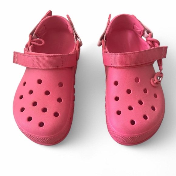 crocs x post malone pink